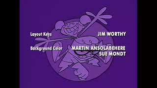 DexterS Laboratory Season 2 End Credits 1998 [upl. by Ahsenev]