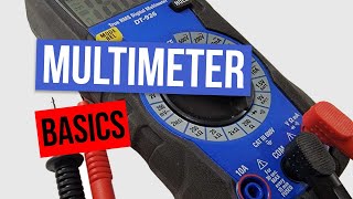 How to Use a Multimeter for Beginners A Easy Tutorial Test for Voltage Current amp Resistance [upl. by Natie371]