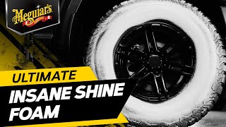 Meguiar’s Ultimate Insane Shine Foam – High Gloss LongLasting Tire Foam [upl. by Orutra]