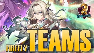 Best Teams for Firefly in Honkai Star Rail [upl. by Yehus734]