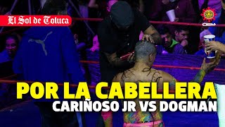 POR LA CABELLERA CARIÑOSO JR VS DOGMAN toluca luchalibre aaa [upl. by Alimaj]