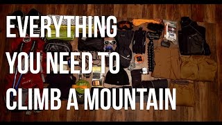 Everything You Need to Climb a Mountain  Nick Koumalatsos [upl. by Ahsekim268]