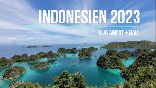 INDONESIA 2023  Diving and Traveling  Raja Ampat and Bali  Liveaboard Raja Laut [upl. by Acemahs]