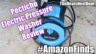 Pecticho Electric Pressure Washer Review  Vlogmas Day 11 [upl. by Bowne]