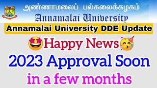 Annamalai University Distance Education Admission 2023  Annamalai University DDE Admission 🤝 [upl. by Lap]