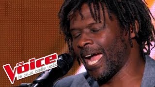 Ray Charles – Georgia On My Mind  Emmanuel Djob  The Voice France 2013  Blind Audition [upl. by Haldis]