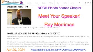 Ray Merriman  Excerpt on his Approach to Financial Astrology  Meet Your Speaker Series [upl. by Ardnoek]