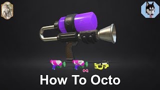 Splatoon 2  How to Use the Octoshot and SplattershotTentatekHeroshot [upl. by Perloff]