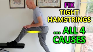 How To Fix Chronically Tight Hamstrings [upl. by Derriey]