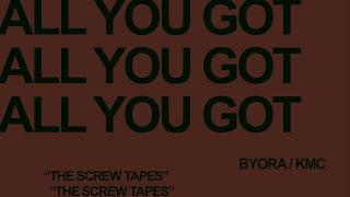 BYORA  All You Got feat KMC [upl. by Llarret]