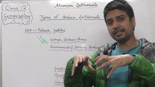 Types of Urban settlements  Conurbation  Class 12 Geography chapter quotHuman settlementsquot [upl. by Notnel]