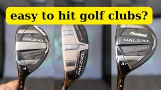 Cleveland Golf Halo irons hybrids and Hy woods review [upl. by Silvester130]