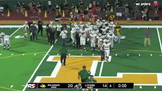 Football Lyford vs Rio Hondo 11422 [upl. by Owiat]