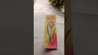 Bookmark idea 🔖drawing art diy shorts [upl. by Cozza]