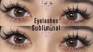 LongThick Eyelashes lash extensions Subliminalforced• [upl. by Eyla]