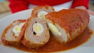 Polpettone ripieno – La ricetta tipica della nonna [upl. by Astiram877]