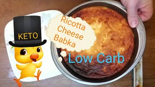 Low Carb Keto Friendly Ricotta Babka Ketogenic Dessert Recipe [upl. by Adachi]