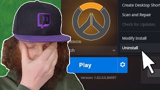 TreeboyDave quits Overwatch [upl. by Ahsinyar102]