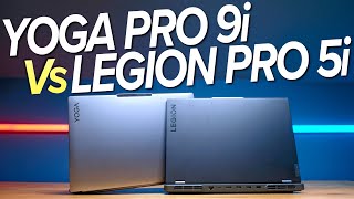 Lenovo Legion Pro 5i or Yoga Pro 9i The Surprising Difference Creators Need to Know [upl. by Ahseila]