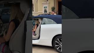 Monaco Lady Boss Arrives In casino With Her Mercedes millionaire supercar luxury [upl. by Elatnahs]