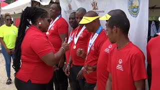 TampT Lady Hochoy Home Penal Win Big At Special Olympics Beach Games [upl. by Artapoelc]