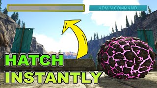 Ark Egg Hatch Command  Hatch ALL Your Eggs Instantly [upl. by Ariam734]