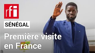 « Première rencontre de B Diomaye Faye avec E Macron dans un contexte assez particulier » • RFI [upl. by Bordy102]