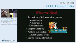 M Belin Diagnosing amp Staging Keratoconus The quotABCDquot Keratoconus Staging amp Progression System [upl. by Yenrab]