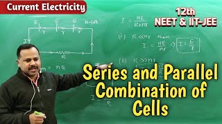 Series and Parallel Combination of Cells  class 12th  Physics handwritten notes [upl. by Farly]