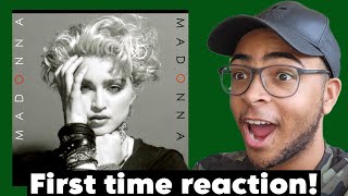 Reacting to MADONNA for the FIRST TIME  Madonna selftitled debut album reaction 1983 [upl. by Anrol]