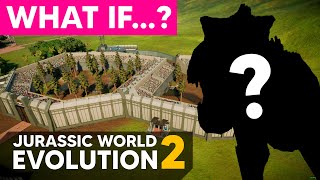 😱 NUEVO DINOSAURIO 😱  WHAT IF JURASSIC WORLD 2  Jurassic World Evolution 2 [upl. by Aerua]