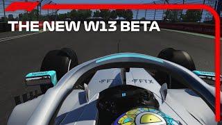 The New Mercedes W13 BETA by Emirates  Assetto Corsa [upl. by Agostino933]