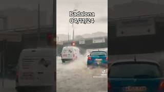 Badalona lluvia agua barcelona shorts españa [upl. by Eednil]