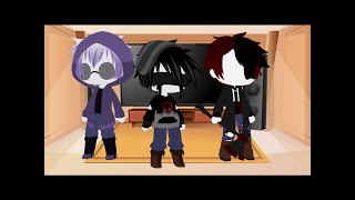 Sans aus react to Murder Time Trio’s backstories  Warning Crossmare [upl. by Minta]