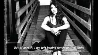 Sara Bareilles  Breathe Again with lyrics [upl. by Salohcim]