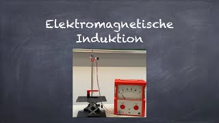 elektromagnetische Induktion [upl. by Elocen]