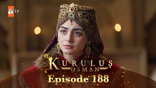 Kurulus Osman Urdu  Season 5 Episode 188 [upl. by Neelhtac648]