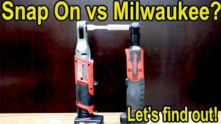 Best Ratchet ROUND 2 Snap On vs Milwaukee Ryobi Husky Ingersoll Rand ACDelco [upl. by Htebarual]