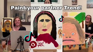 Paint your partner  Tiktok Compilation [upl. by Aicele]