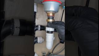 Leaking Drain Strainer Replacement plumbing diy helpingothers [upl. by Hauger598]