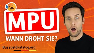 Wann droht eine MPU 📝 Das müsst ihr wissen [upl. by Renny]