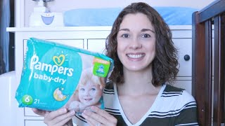 Pampers Baby Dry Diapers  Review [upl. by Delly]