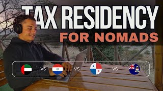 The Ultimate Tax Residency for Nomads 🌎👨🏻‍💻 Dubai vs Paraguay vs Panama vs Cayman [upl. by Pogah]