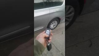 2017 Chrysler Pacifica problem with key fob [upl. by Ardnuat]