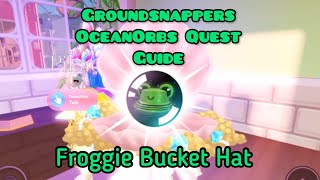 Royale High Wave 2 Update  Groundsnappers OceanOrbs Quest  FroggieBucketHat Guide RoyaleHigh [upl. by Ahsot]