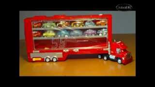 Disney Pixar Cars Micro Drifters Mack Tranporter von Mattel deutsch german [upl. by Nyvek539]