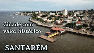 Dicas de viagem Santarém O que fazer em um dia  prédios históricos [upl. by Issy867]