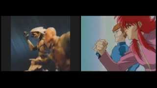 Yu Yu Hakusho Intro Parody Comparison [upl. by Blackman]