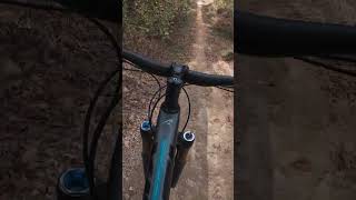 Hitting big drops in Bentonville explore mtb bentonvillemtb bentonvillearkansas mountainbike [upl. by Oecile]