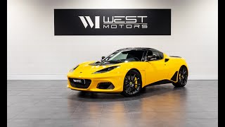 WEST MOTORS LYON I Lotus Evora GT 410 Sport 35 V6 416 Ch BVM6 [upl. by Yssis]